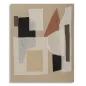 OBRAZ NA PŁÓTNIE REDY -A- 80X2,8X100 cm